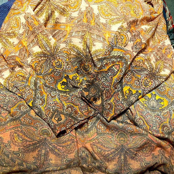 Ruby Rd Plus Blouse 3X great neutrals print with a bit of bling. Great buy!! - Picture 6 of 8